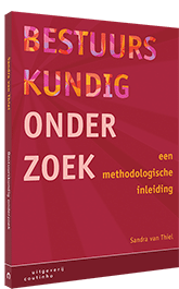  Bestuurskundig onderzoek 