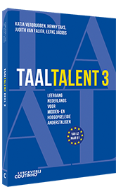 Taaltalent deel 3. NT2-methode voor midden- en hoogopgeleide anderstaligen. 