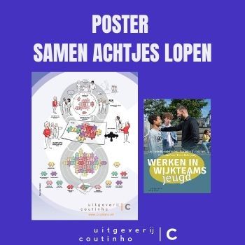 Poster Samen achtjes lopen - Werken in wijkteams jeugd | Evenement