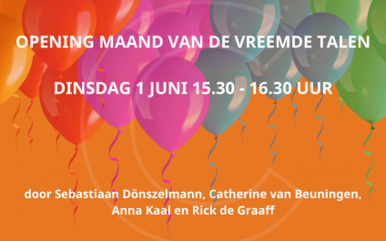 Maand van de vreemde talen | Opening | Evenement